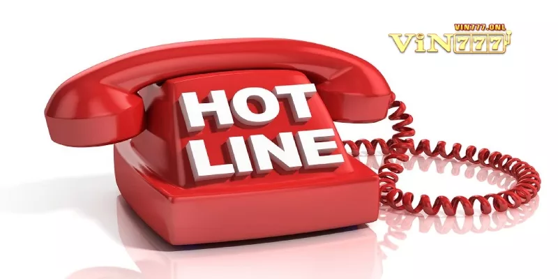 Liên hệ VIN777 thông qua số hotline 